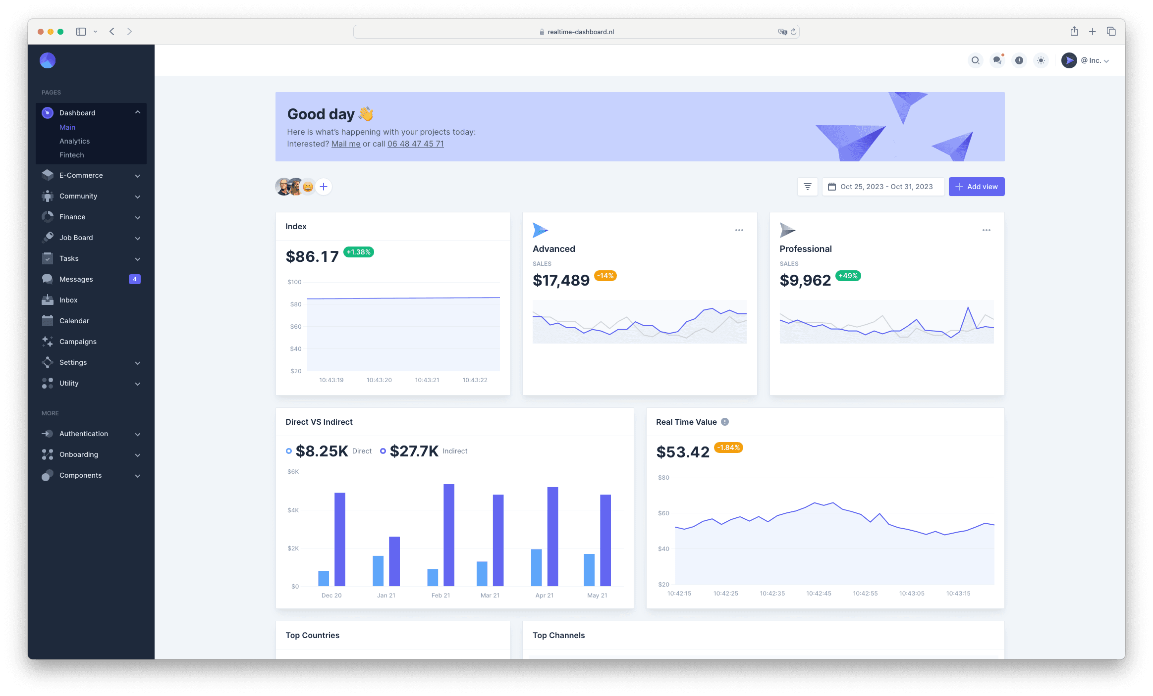 realtime-dashboard